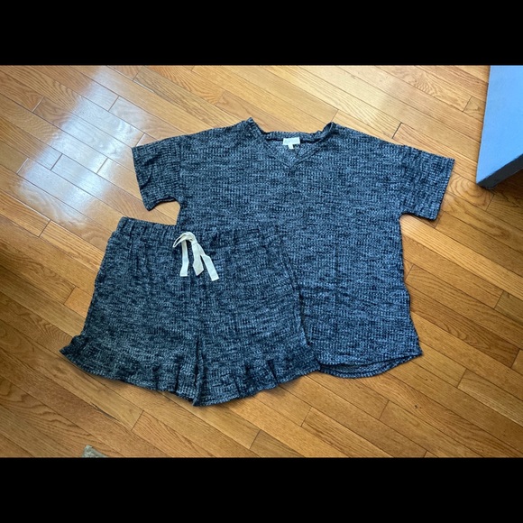 Other - Waffle Knit Lounge Set NWT